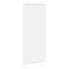 vidaXL Branco Plissada Cega 100x200cm Largura Tecido 99,4 cm Poli&eacute;ster