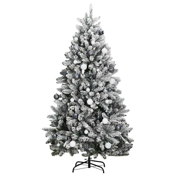 vidaXL &Aacute;rvore Natal artificial articulada c/ 300 luzes LED+bolas 240cm