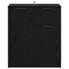 vidaXL Buffet Carvalho Preto 60 x 30 x 70 cm Madeira processada