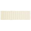 vidaXL Almofadão p/ espreguiçadeira 200x60x3 cm tecido oxford creme