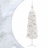 vidaXL &Aacute;rvore de Natal artificial estreita com bolas 150 cm 150 LED