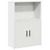 vidaXL Estante 60x24x85 cm derivados de madeira branco