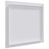 vidaXL Pain&eacute;is de Acesso Branco 35 x 35 cm Pl&aacute;stico ABS