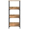 vidaXL Estante 50x33x117,5 cm derivados de madeira carvalho artisiano