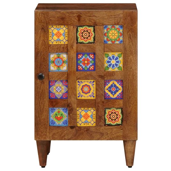 vidaXL Arm&aacute;rio de Banheiro com armazenamento Nogueira 38 x 33 x 58 cm