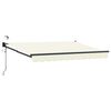 vidaXL Toldo Retr&aacute;til El&eacute;trico Creme 2,5 x 2 m