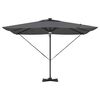 vidaXL Parasol Roma Antracite 286 x 285 x 270 cm Alumínio e Poliéster