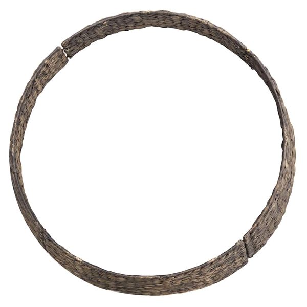 vidaXL Collar para &Aacute;rvore de Natal Preto 105 x 105 x 28 cm