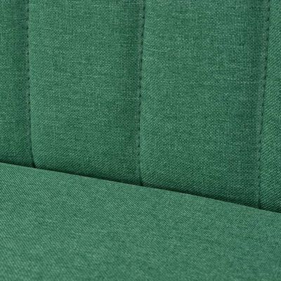 vidaXL Sofá de tecido 117x55,5x77 cm verde