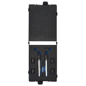 vidaXL 9 pcs conjunto de cortadora de solda por pontos HSS