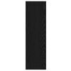 vidaXL Arm&aacute;rio de Sapatos 2 pcs Carvalho Preto 60 x 18 x 60 cm