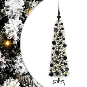 vidaXL &Aacute;rvore de Natal Artificial Branco 120 cm PVC, Metal e Pl&aacute;stico