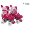 Street Rider Patins ajust&aacute;veis 31-34 rosa