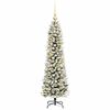 vidaXL &Aacute;rvore de Natal Artificial Branco 120 cm PVC, Metal e Pl&aacute;stico