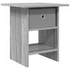 vidaXL Mesa-de-cabeceira Cinza Sonoma 41 x 40 x 45 cm