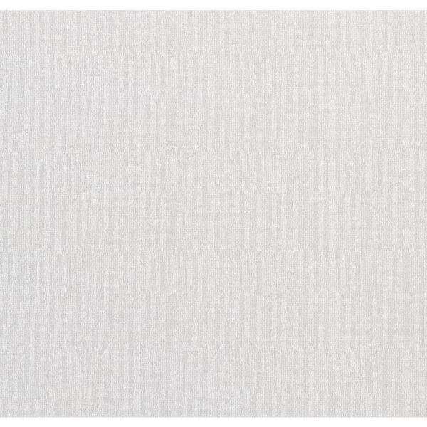 vidaXL Papel parede 3D 10x0,53 m tecido não-tecido branco sólido