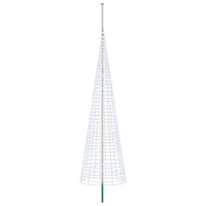 vidaXL Luz para &aacute;rvore de Natal com estaca e mastro 500 cm 1534 LED