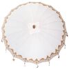 vidaXL Parasol Balin&ecirc;s Creme 215 x 215 x 260 cm