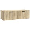 vidaXL Gabinete de TV de Parede Carvalho Sonoma 98 x 41 x 30 cm