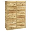 vidaXL Abrigo p/ ferramentas de jardim 123x50x171 cm pinho impregnado