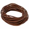 vidaXL Corda de Couro 1 Marrom Claro &Oslash;3 mm x 50 m Couro