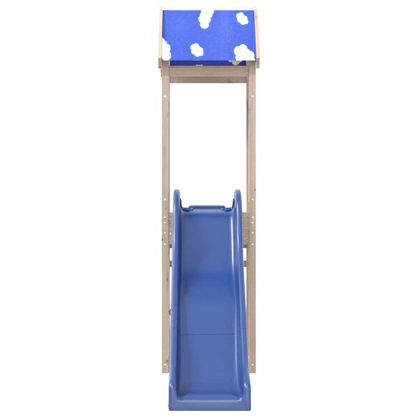 vidaXL Conjunto de brincar p/ exterior madeira de pinho maci&ccedil;a