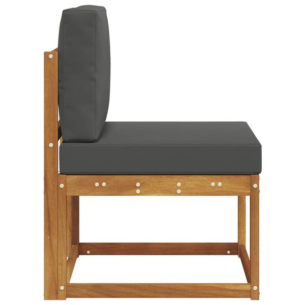 vidaXL Sof&aacute; M&eacute;dio Externo Madeira S&oacute;lida de Ac&aacute;cia Natural