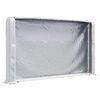 vidaXL Rack de lenha com tampa de chuva 250x25x150 cm a&ccedil;o galvanizado