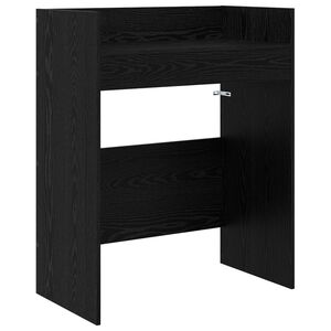 vidaXL Mesa de DJ Carvalho Preto 102 x 45 x 102 cm