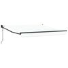 vidaXL Toldo Branco 300 x 250 x 165 cm Poli&eacute;ster