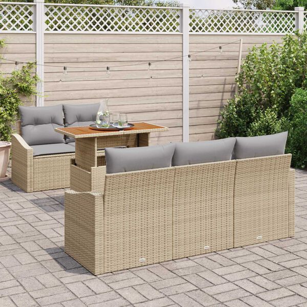 vidaXL Conjunto de Jantar para Jardim Bege e Cinza 100 x 55 x 73 cm