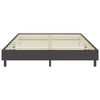 vidaXL Cama boxspring 180x200 cm tecido cinzento