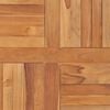 vidaXL Tampo de mesa quadrado 80x80x2,5 cm madeira de teca maci&ccedil;a