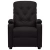 vidaXL Poltrona elevat&oacute;ria couro artificial preto