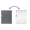 vidaXL Persianas venecianas Manual Cinza Escuro 175 x 145 cm Alum&iacute;nio