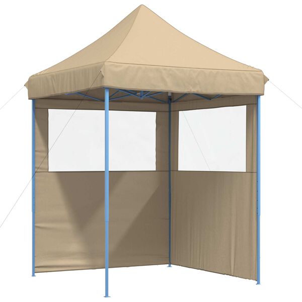 vidaXL Tenda de Festa Bege 200 x 200 x 306 cm Tecido Oxford