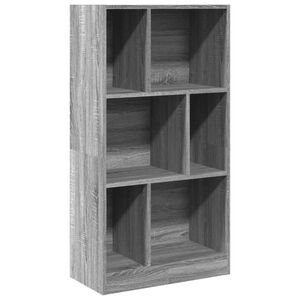 vidaXL Estante 57x28,5x107,5 cm derivados de madeira cinzento sonoma