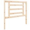 vidaXL Cabeceira de cama 96x4x100 cm pinho maci&ccedil;o