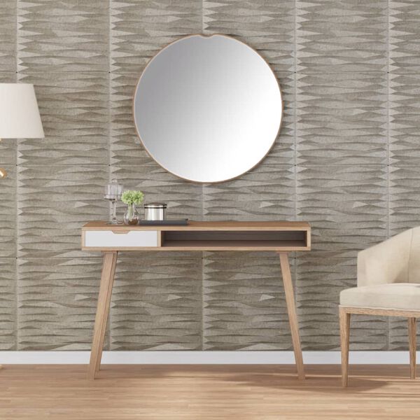 vidaXL Pain&eacute;is de parede 48 pcs 50x50 cm 12m&sup2; XPS pedra bet&atilde;o