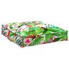 vidaXL Conjunto de Almofadas para Palete Floral 2 pcs Selva Tropical
