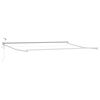 vidaXL Toldo Retr&aacute;til El&eacute;trico Branco 4 x 2 m