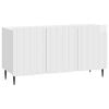 vidaXL Gabinete para TV 99 x 34,5 x 52 cm Branco Brilhante