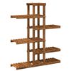 vidaXL Suporte para Plantas Natural 93 x 25 x 114,5 cm