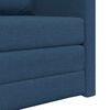 vidaXL Sof&aacute;-Cama 60cm Azul tecido