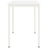 vidaXL Mesa de bar Branco 110 x 55 x 105 cm Madeira de Pinheiro S&oacute;lida