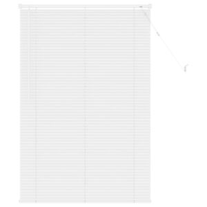 vidaXL Cortina Veneziana Branco 150 x 90 cm 25 mm PVC
