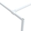 vidaXL Divisória de chuveiro branco 80x195 cm vidro ESG transparente