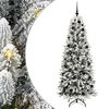 vidaXL &Aacute;rvore de Natal Artificial Branco 180 cm