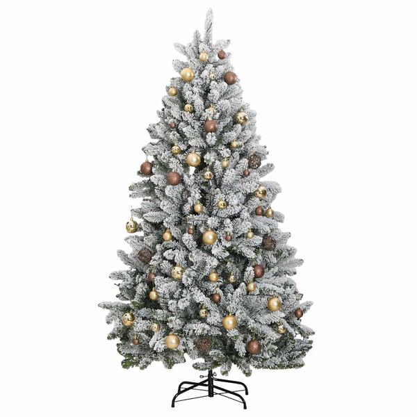 vidaXL &Aacute;rvore Natal artificial articulada c/ 300 luzes LED+bolas 180cm