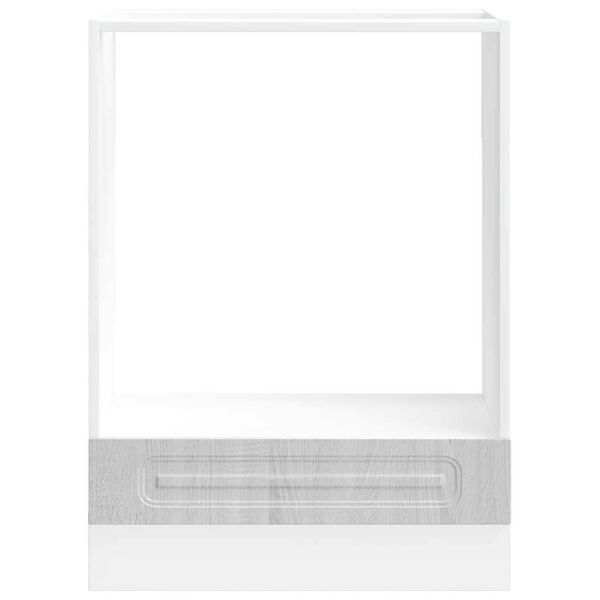 vidaXL Arm&aacute;rio forno Kalmar madeira engenharia sonoma cinzento